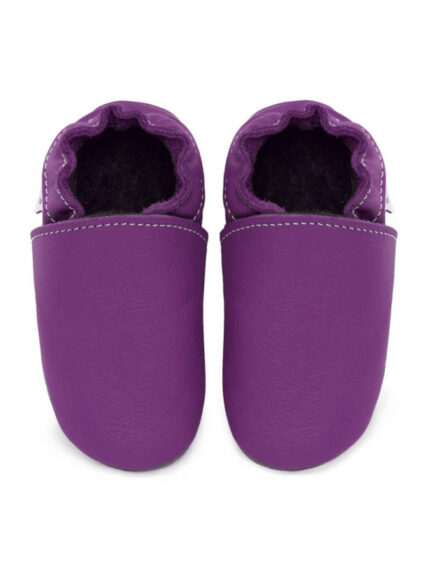 Soft leather slippers - illusion