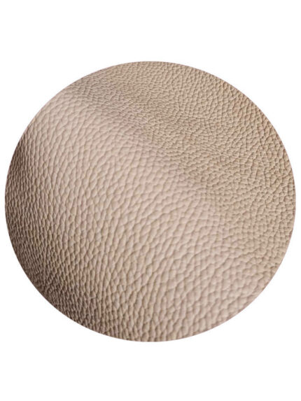 Summer leather slippers - cream