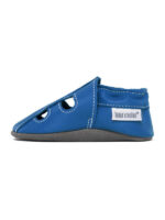 Summer leather slippers - jeans - Image 5