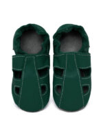Summer leather slippers - avocado - Image 3