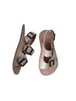 Triple buckle sandals beige - Image 11