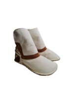 white Sheepskin boots slippers
